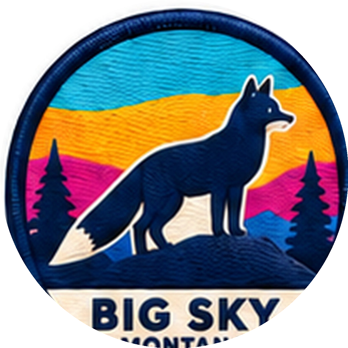 Fox — source artwork reference for the Big Sky collection