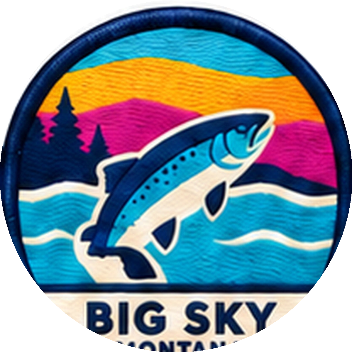 Cutthroat Trout — source artwork reference for the Big Sky collection