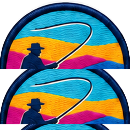 Fly Fisherman — source artwork reference for the Big Sky collection