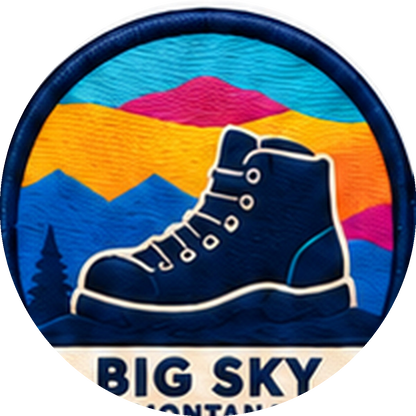 Hiking Boot — source artwork reference for the Big Sky collection