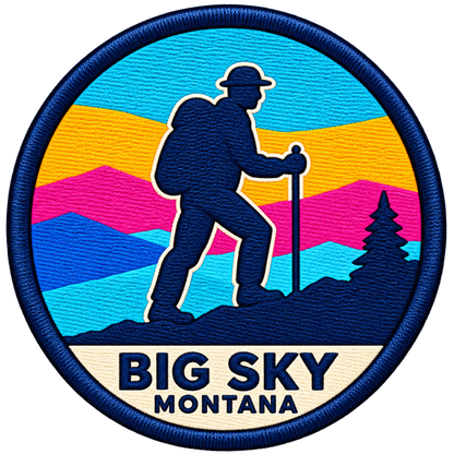 Big Sky Hiker — source artwork reference for the Big Sky collection