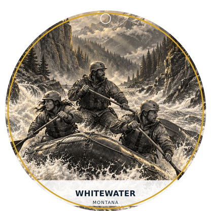 Whitewater — Signature — source artwork reference for the Montana Outdoor Adventure collection