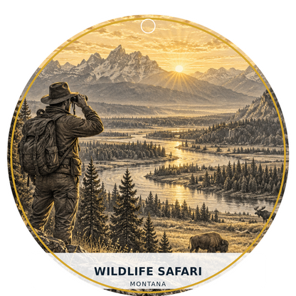 Wildlife Safari — Signature — source artwork reference for the Montana Outdoor Adventure collection
