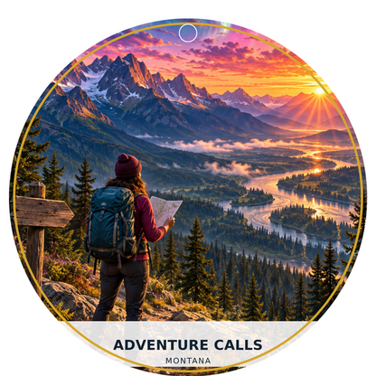 Adventure Calls — Fusion — source artwork reference for the Montana Outdoor Adventure collection