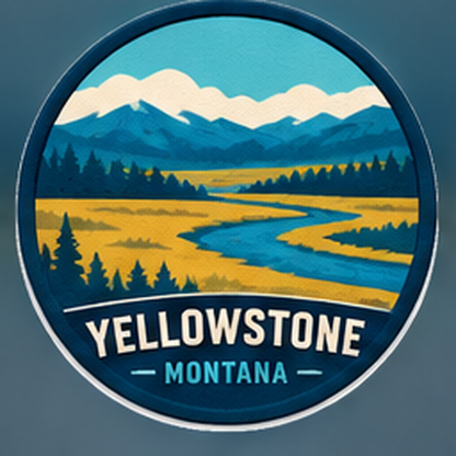 Lamar Valley — source artwork reference for the Yellowstone collection