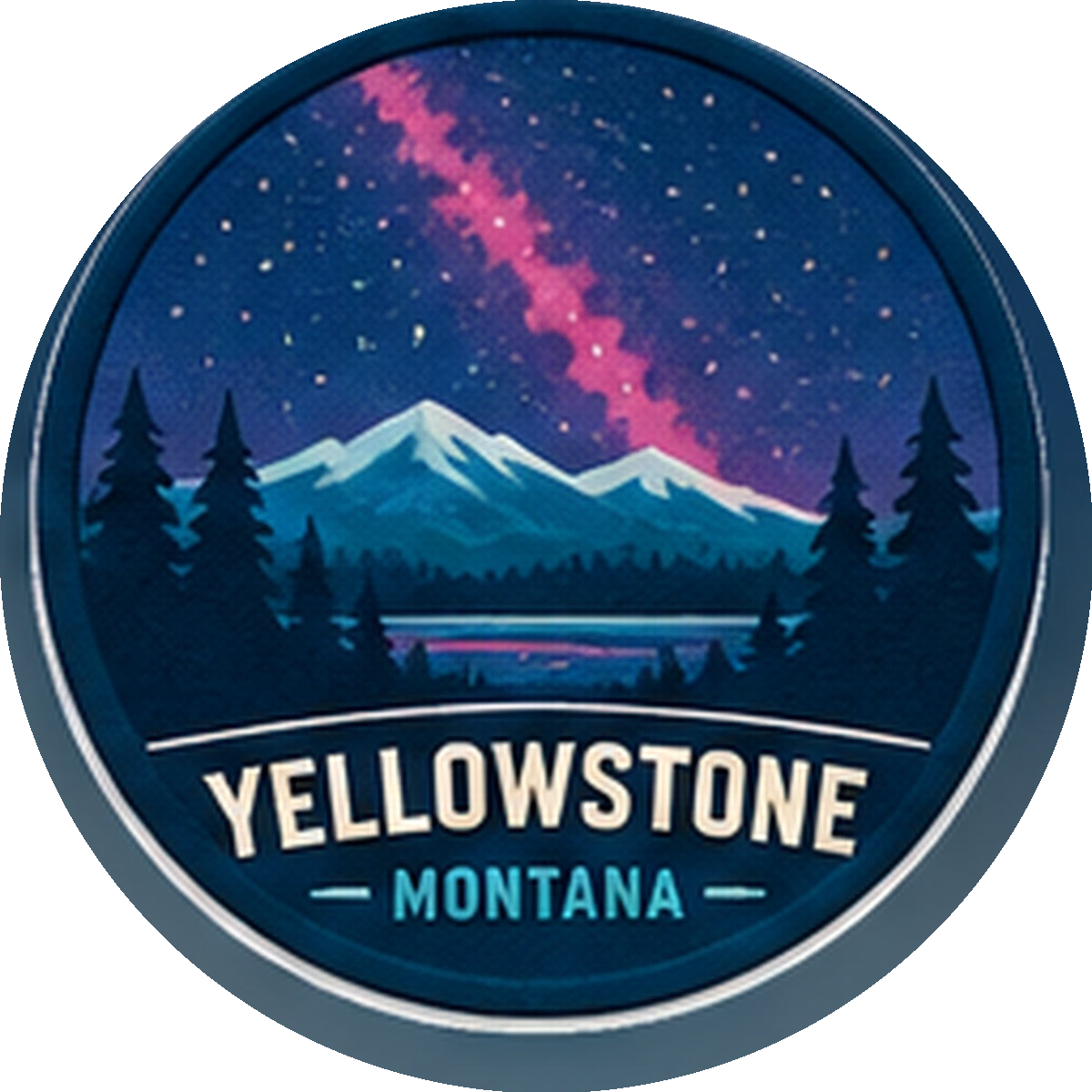 Night Sky — source artwork reference for the Yellowstone collection