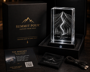 The Descent™ – K9 Crystal Engraving