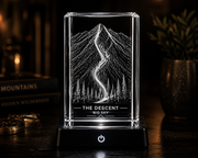 The Descent™ – K9 Crystal Engraving